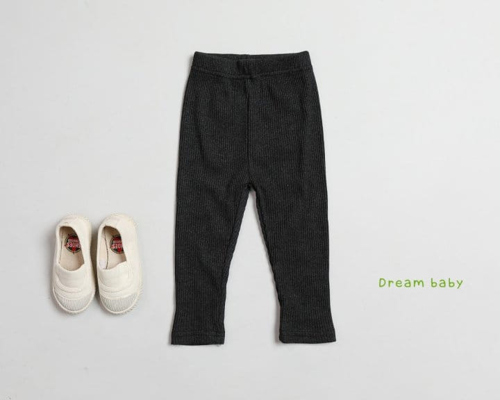 DREAM BABY - Korean Children Fashion - #Kfashion4kids - Rib Leggings - 3