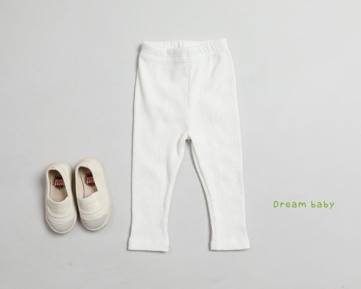 DREAM BABY - Korean Children Fashion - #Kfashion4kids - Rib Leggings - 5