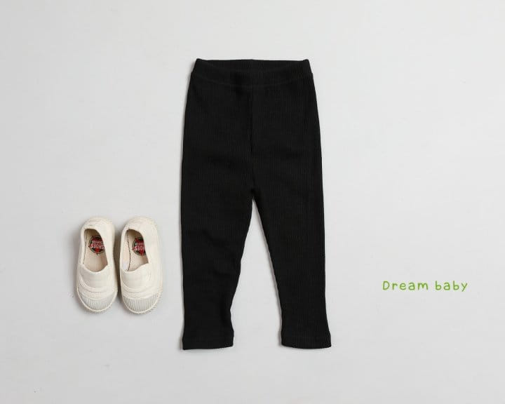 DREAM BABY - Korean Children Fashion - #Kfashion4kids - Rib Leggings - 6