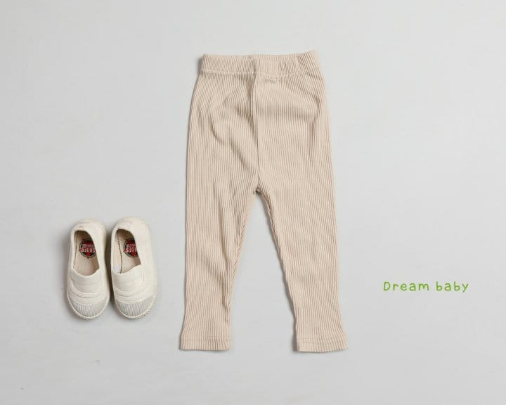 DREAM BABY - Korean Children Fashion - #Kfashion4kids - Rib Leggings - 7