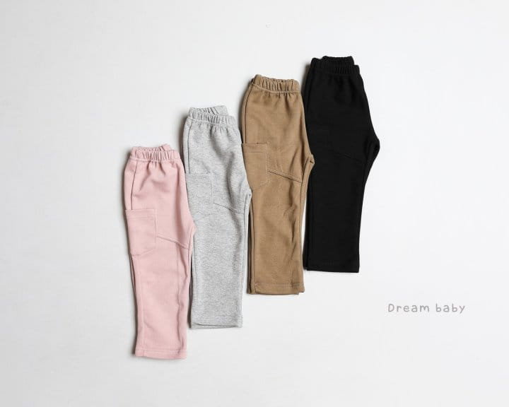 DREAM BABY - Korean Children Fashion - #Kfashion4kids - Slim Cargo Pants