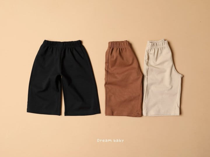 DREAM BABY - Korean Children Fashion - #Kfashion4kids - Solid Wide Pants