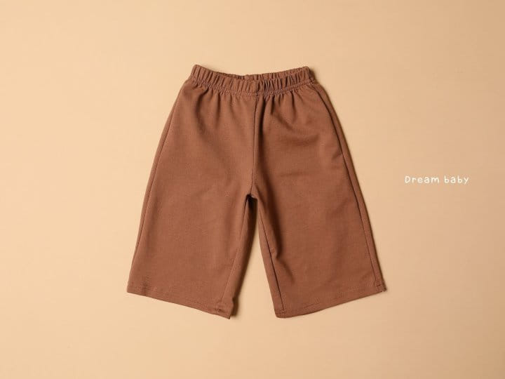 DREAM BABY - Korean Children Fashion - #Kfashion4kids - Solid Wide Pants - 6