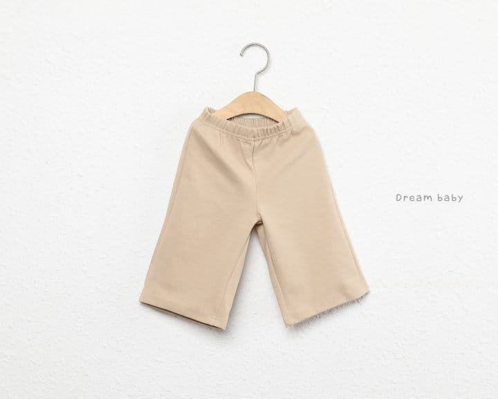 DREAM BABY - Korean Children Fashion - #Kfashion4kids - Solid Wide Pants - 7