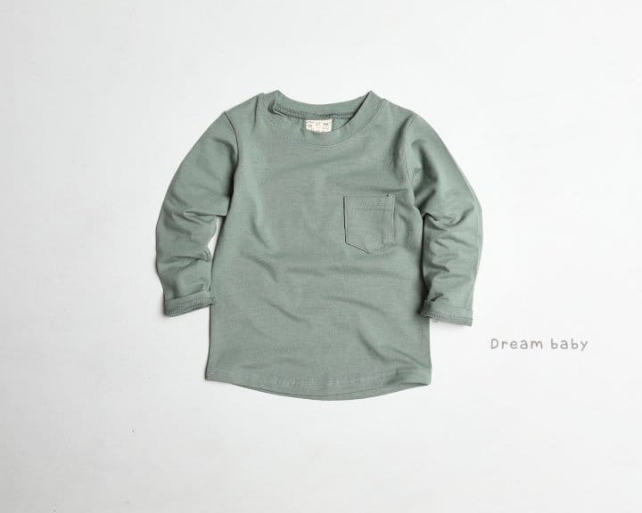 DREAM BABY - Korean Children Fashion - #Kfashion4kids - Pocket Tee