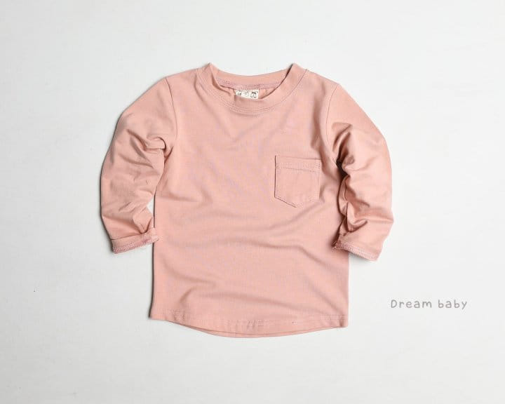 DREAM BABY - Korean Children Fashion - #Kfashion4kids - Pocket Tee - 10