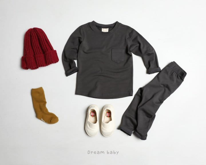 DREAM BABY - Korean Children Fashion - #Kfashion4kids - Pocket Tee - 11
