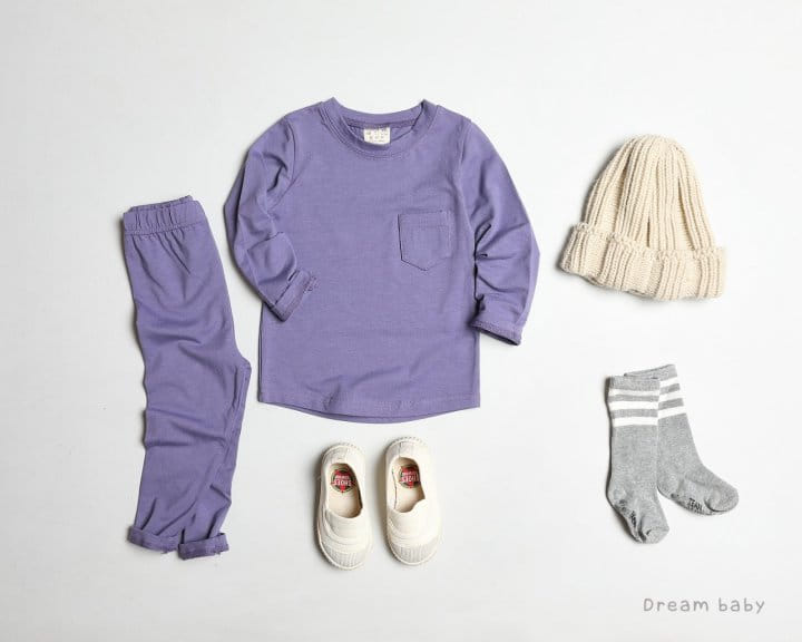 DREAM BABY - Korean Children Fashion - #Kfashion4kids - Pocket Tee - 12
