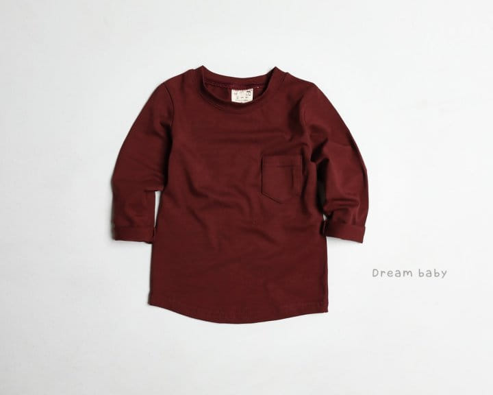 DREAM BABY - Korean Children Fashion - #Kfashion4kids - Pocket Tee - 2