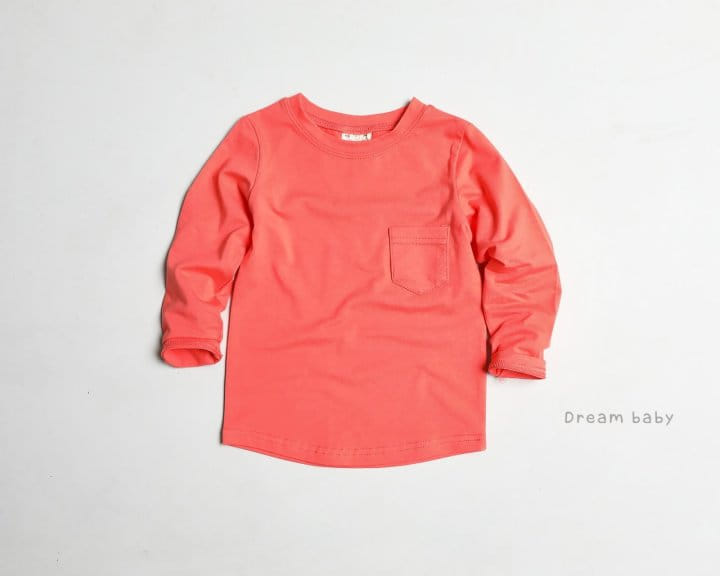 DREAM BABY - Korean Children Fashion - #Kfashion4kids - Pocket Tee - 3