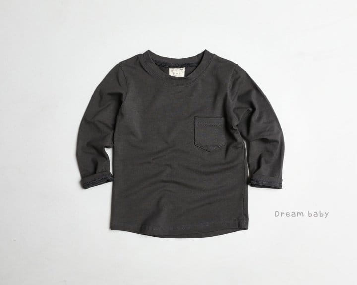 DREAM BABY - Korean Children Fashion - #Kfashion4kids - Pocket Tee - 4