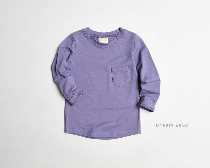 DREAM BABY - Korean Children Fashion - #Kfashion4kids - Pocket Tee - 5
