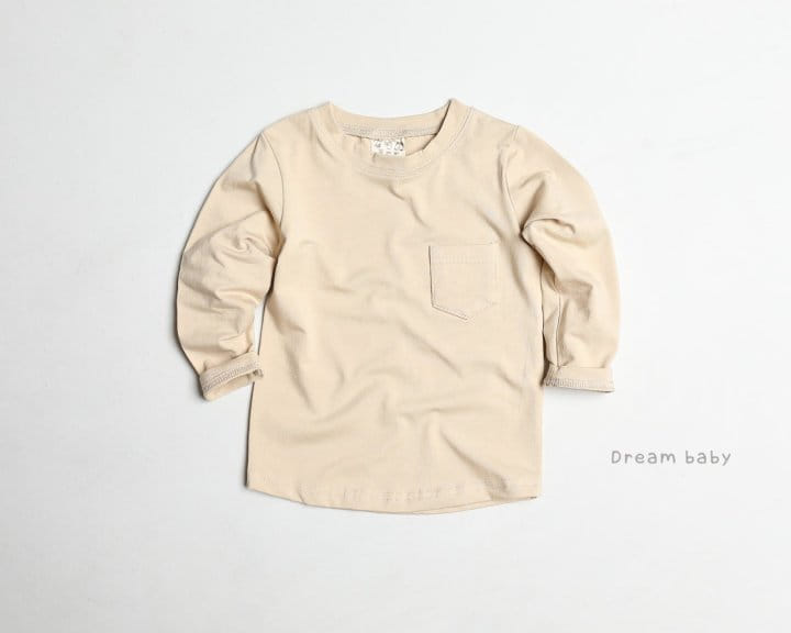 DREAM BABY - Korean Children Fashion - #Kfashion4kids - Pocket Tee - 6