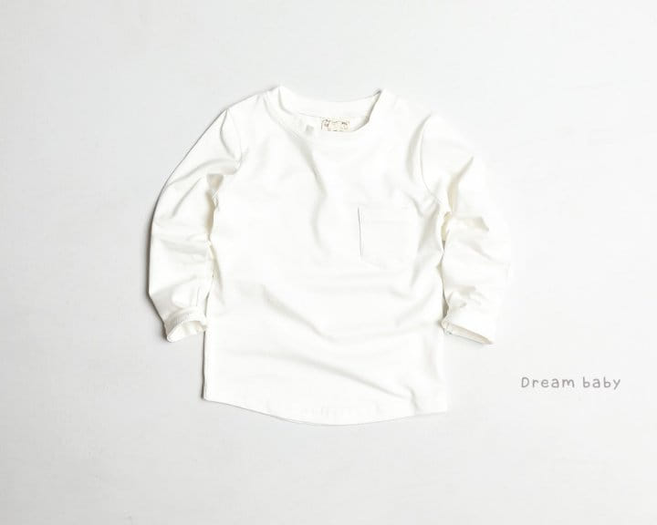 DREAM BABY - Korean Children Fashion - #Kfashion4kids - Pocket Tee - 8