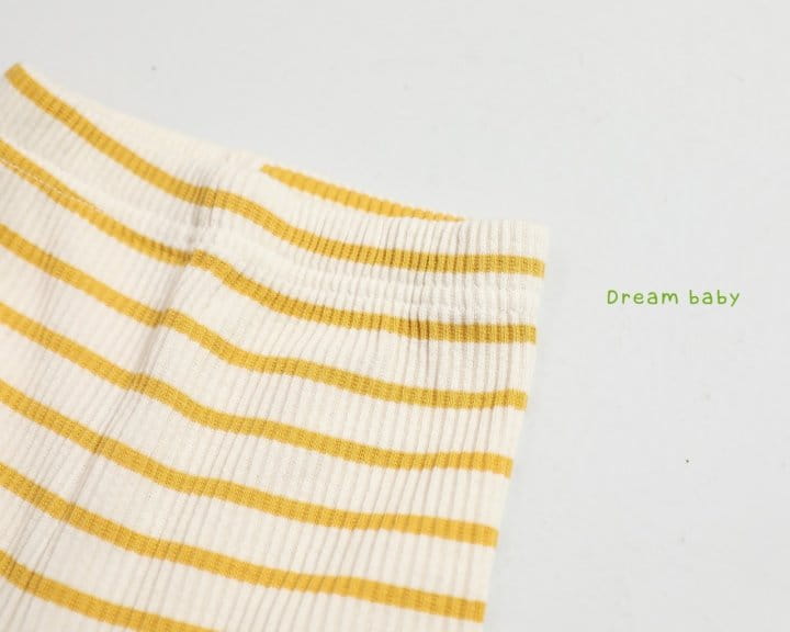 DREAM BABY - Korean Children Fashion - #Kfashion4kids - Stripe Rib Leggings - 10