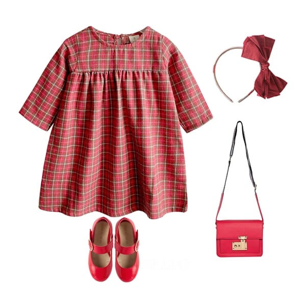 EEPPLE - Korean Children Fashion - #Kfashion4kids - Check One-piece