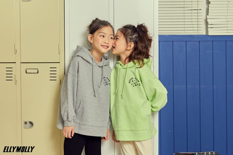ELLYMOLLY - Korean Children Fashion - #Kfashion4kids - Grow Up Hood Tee - 12