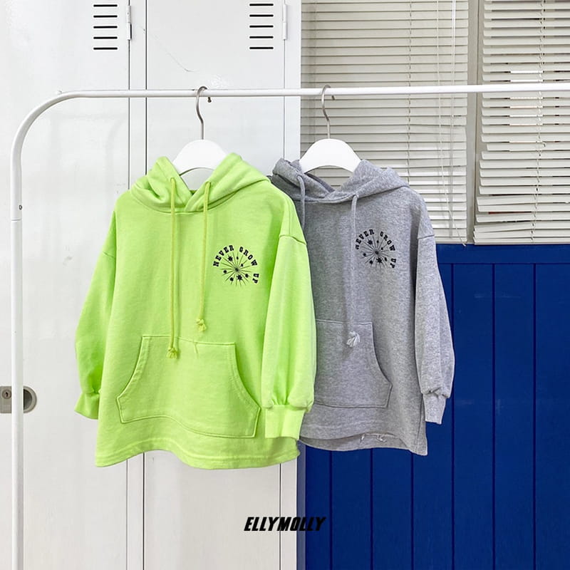 ELLYMOLLY - Korean Children Fashion - #Kfashion4kids - Grow Up Hood Tee - 2