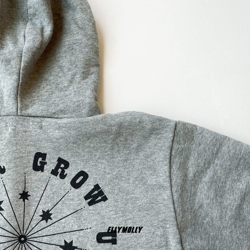 ELLYMOLLY - Korean Children Fashion - #Kfashion4kids - Grow Up Hood Tee - 7