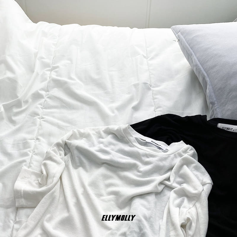ELLYMOLLY - Korean Children Fashion - #Kfashion4kids - Solid Tensel Long Tee - 11