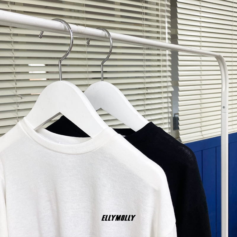 ELLYMOLLY - Korean Children Fashion - #Kfashion4kids - Solid Tensel Long Tee - 4