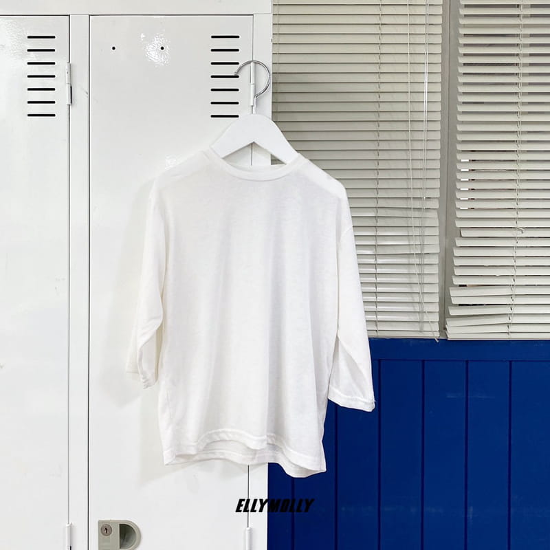 ELLYMOLLY - Korean Children Fashion - #Kfashion4kids - Solid Tensel Long Tee - 5