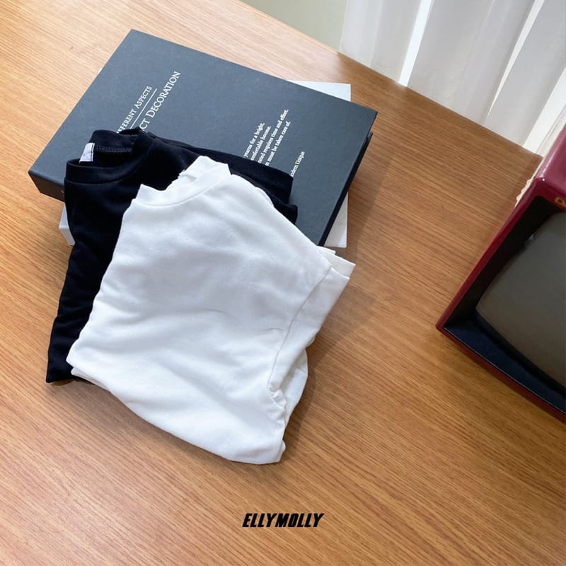ELLYMOLLY - Korean Children Fashion - #Kfashion4kids - Solid Tensel Long Tee - 9