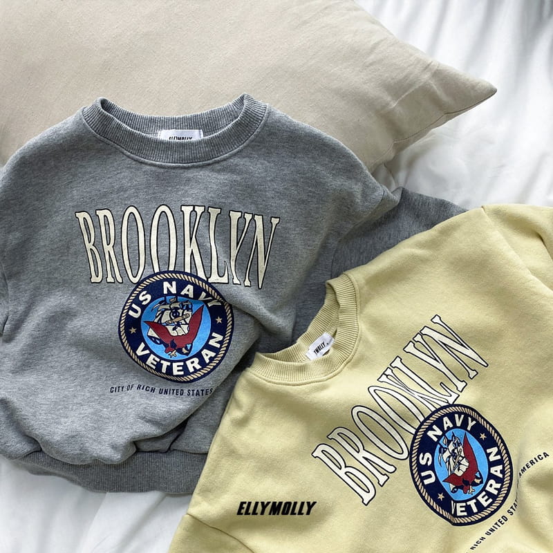ELLYMOLLY - Korean Children Fashion - #Kfashion4kids - Brooklyn Sweatshirt - 2
