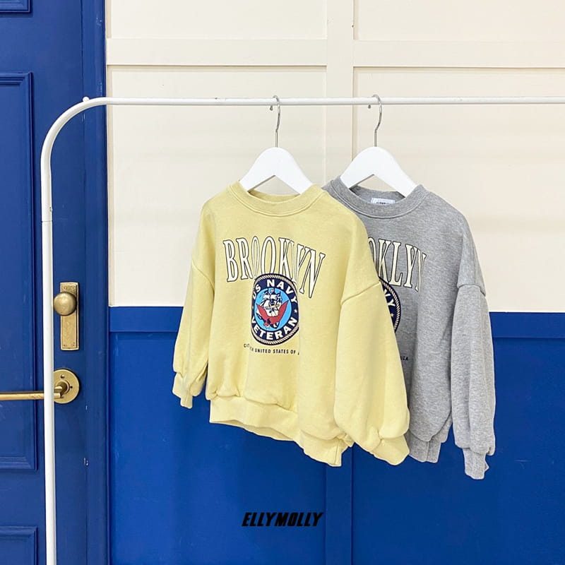 ELLYMOLLY - Korean Children Fashion - #Kfashion4kids - Brooklyn Sweatshirt - 3