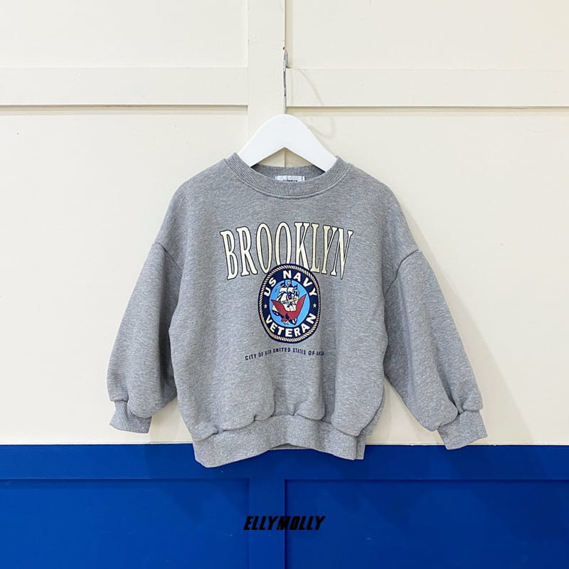 ELLYMOLLY - Korean Children Fashion - #Kfashion4kids - Brooklyn Sweatshirt - 5