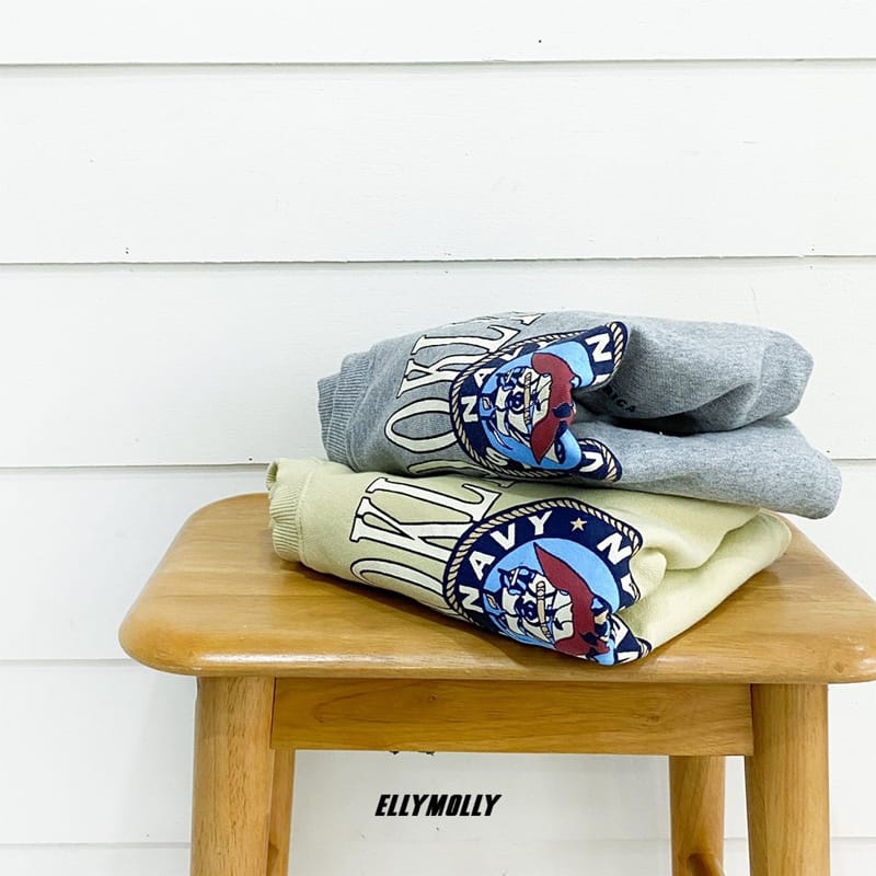 ELLYMOLLY - Korean Children Fashion - #Kfashion4kids - Brooklyn Sweatshirt - 9