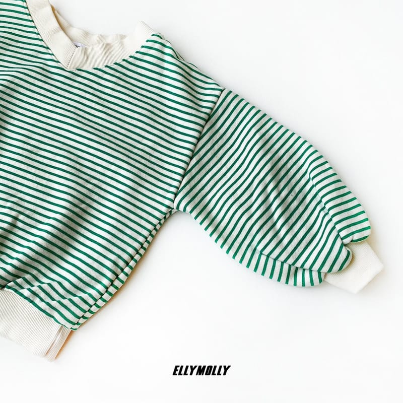 ELLYMOLLY - Korean Children Fashion - #Kfashion4kids - V-neck Sweatshirt - 7