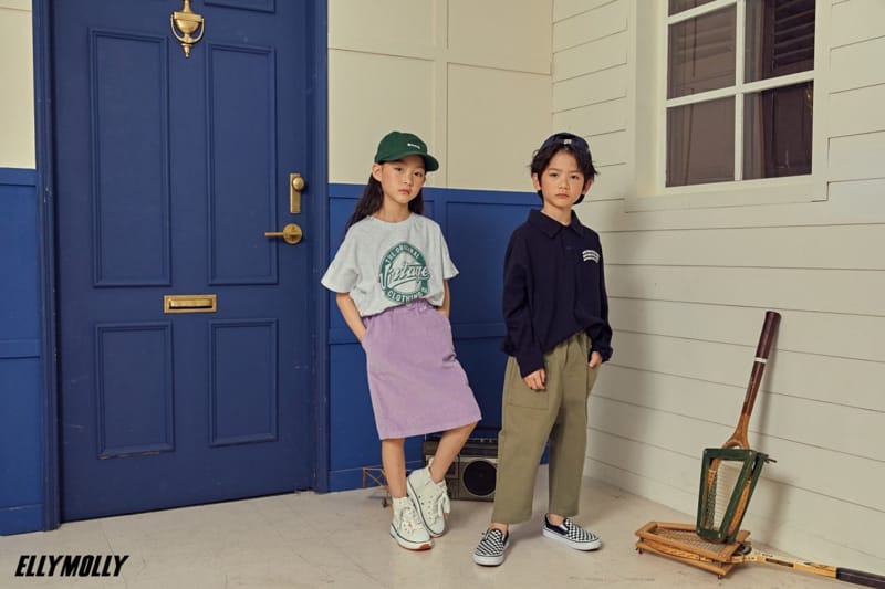 ELLYMOLLY - Korean Children Fashion - #Kfashion4kids - Vintage Short Tee - 12