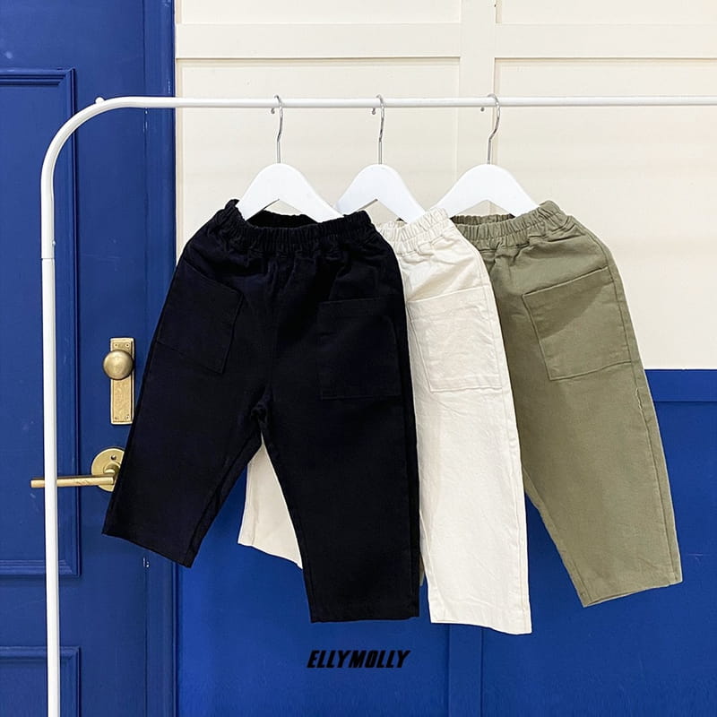 ELLYMOLLY - Korean Children Fashion - #Kfashion4kids - Square Pocket Pants - 2