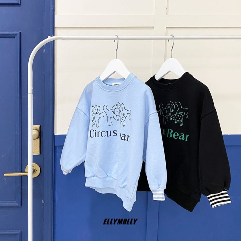 ELLYMOLLY - Korean Children Fashion - #Kfashion4kids - Circus Bear Sweatshirt