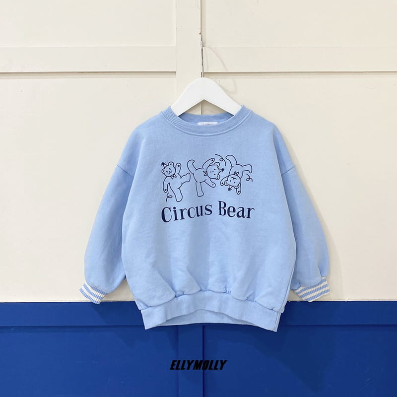 ELLYMOLLY - Korean Children Fashion - #Kfashion4kids - Circus Bear Sweatshirt - 3