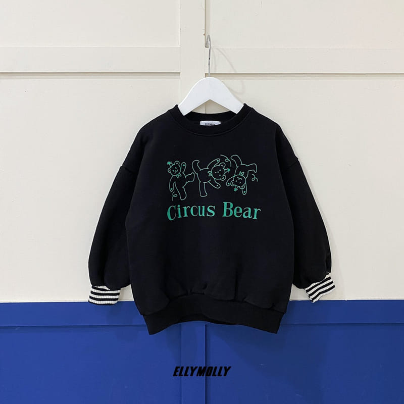 ELLYMOLLY - Korean Children Fashion - #Kfashion4kids - Circus Bear Sweatshirt - 4