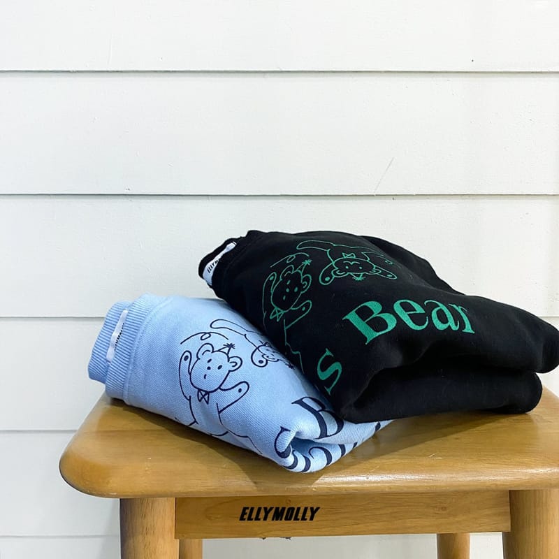 ELLYMOLLY - Korean Children Fashion - #Kfashion4kids - Circus Bear Sweatshirt - 8