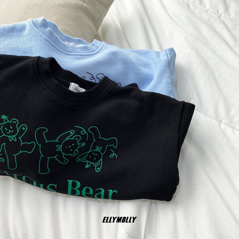 ELLYMOLLY - Korean Children Fashion - #Kfashion4kids - Circus Bear Sweatshirt - 9