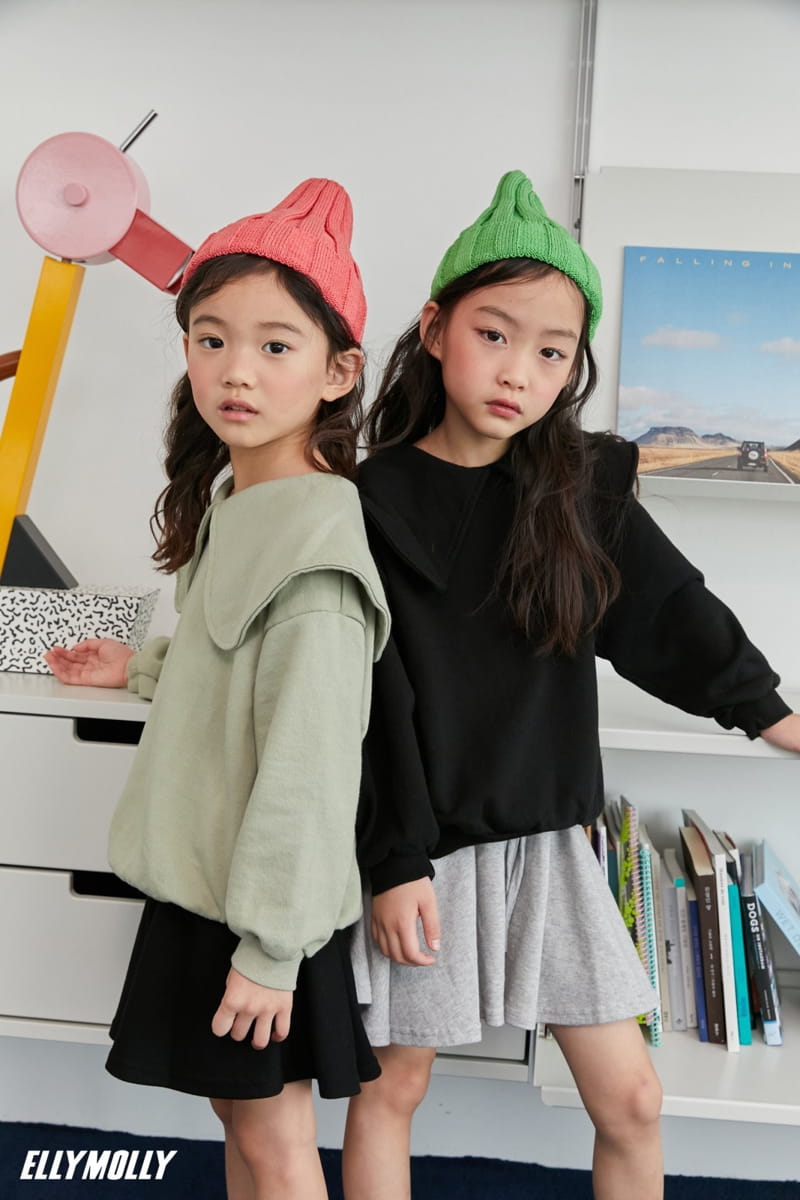 ELLYMOLLY - Korean Children Fashion - #Kfashion4kids - Shirring Skirt