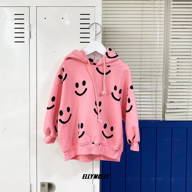 ELLYMOLLY - Korean Children Fashion - #Kfashion4kids - Smile Hood Tee - 6