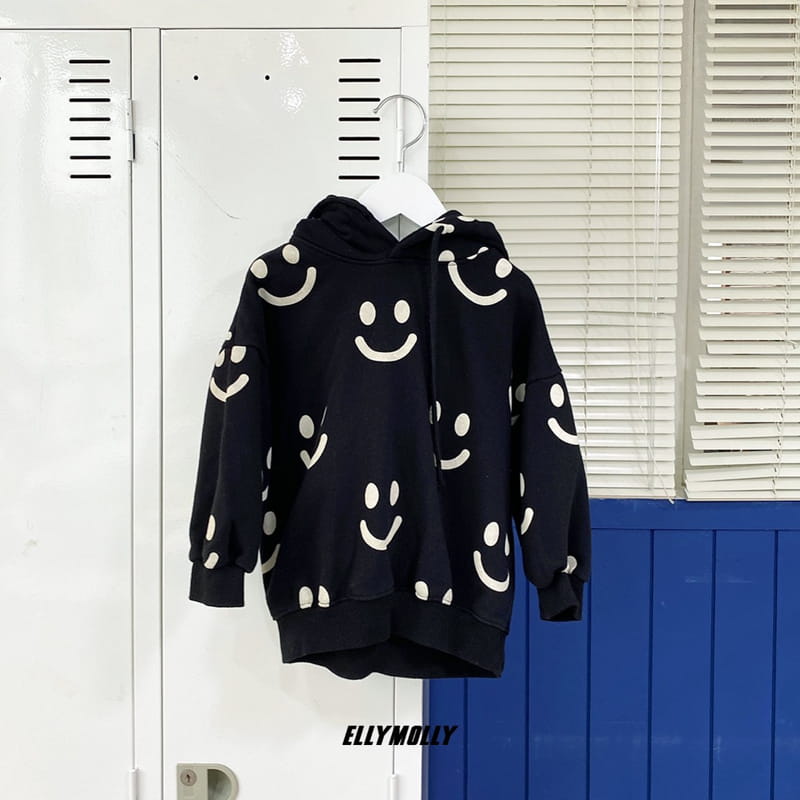 ELLYMOLLY - Korean Children Fashion - #Kfashion4kids - Smile Hood Tee - 7