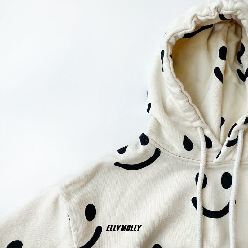 ELLYMOLLY - Korean Children Fashion - #Kfashion4kids - Smile Hood Tee - 8