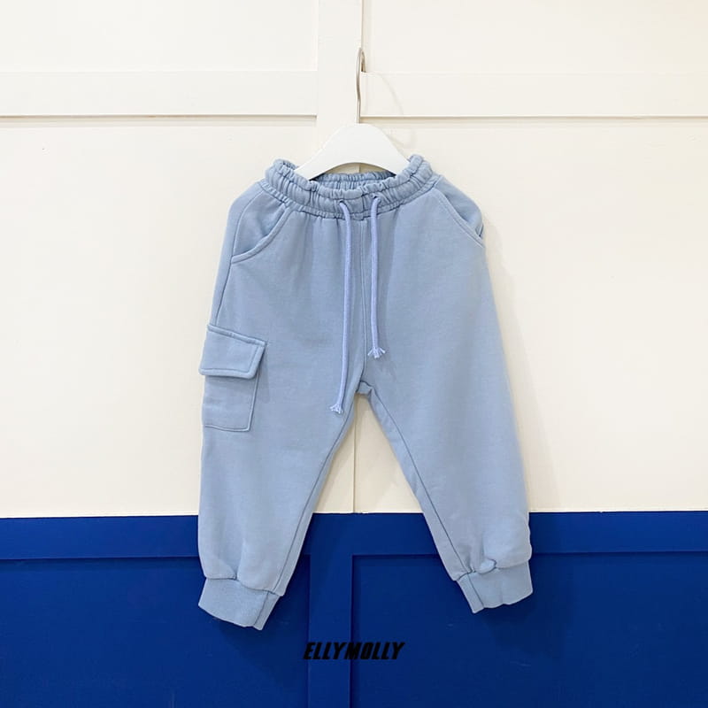 ELLYMOLLY - Korean Children Fashion - #Kfashion4kids - Out Pocket Jogger Pants - 5
