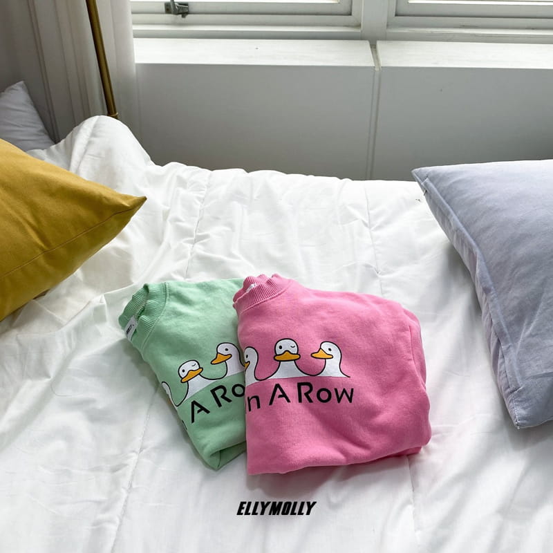 ELLYMOLLY - Korean Children Fashion - #Kfashion4kids - Duck Sweatshirt - 11