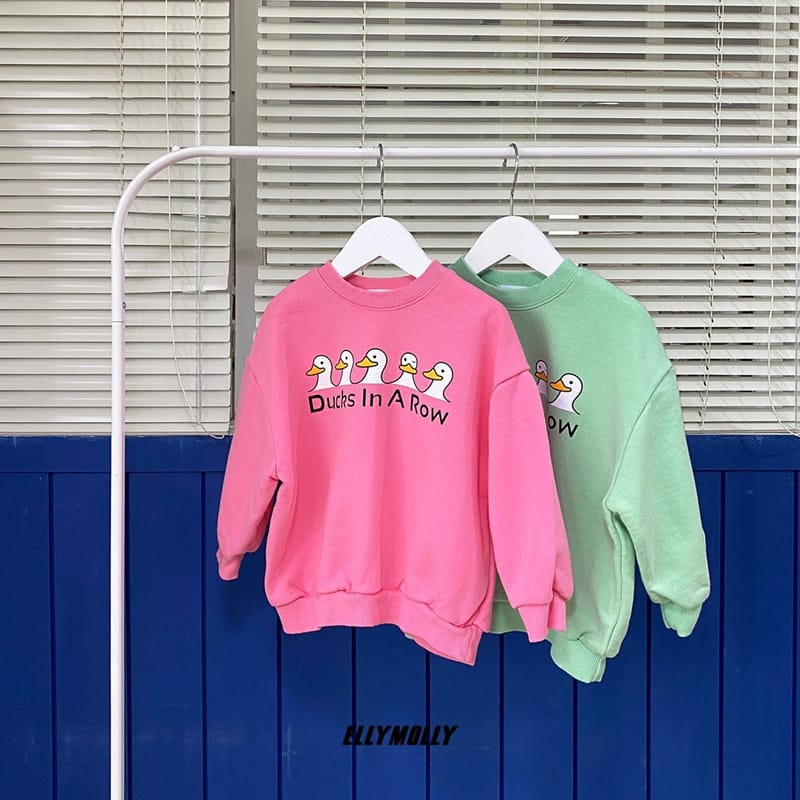 ELLYMOLLY - Korean Children Fashion - #Kfashion4kids - Duck Sweatshirt - 3