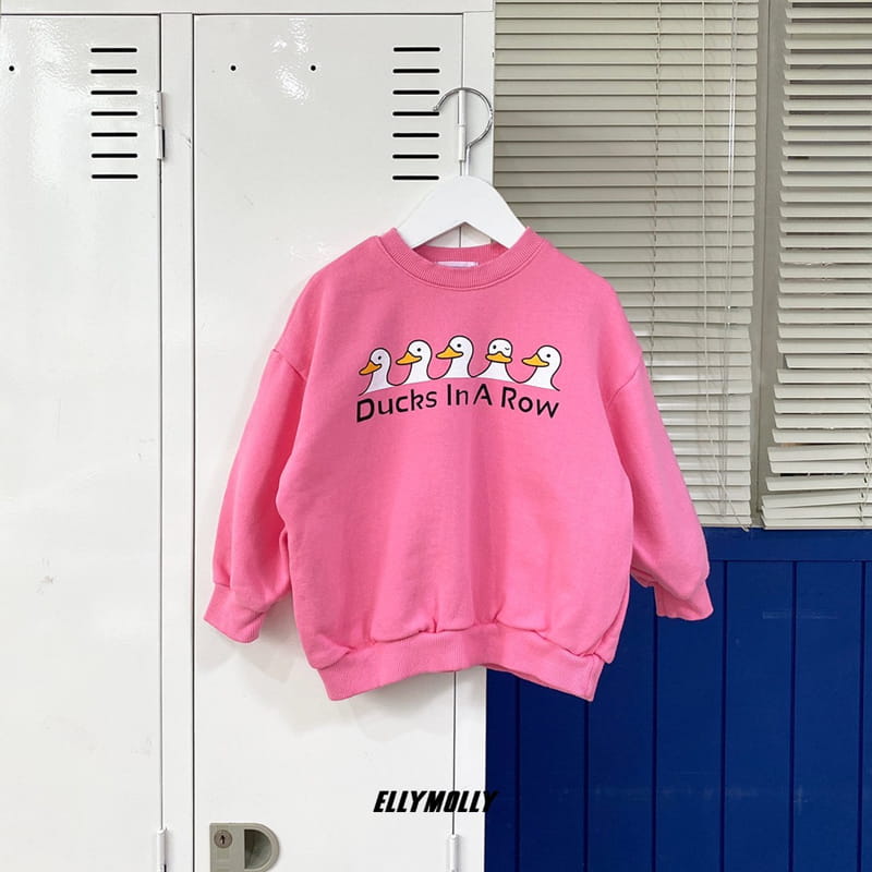 ELLYMOLLY - Korean Children Fashion - #Kfashion4kids - Duck Sweatshirt - 5