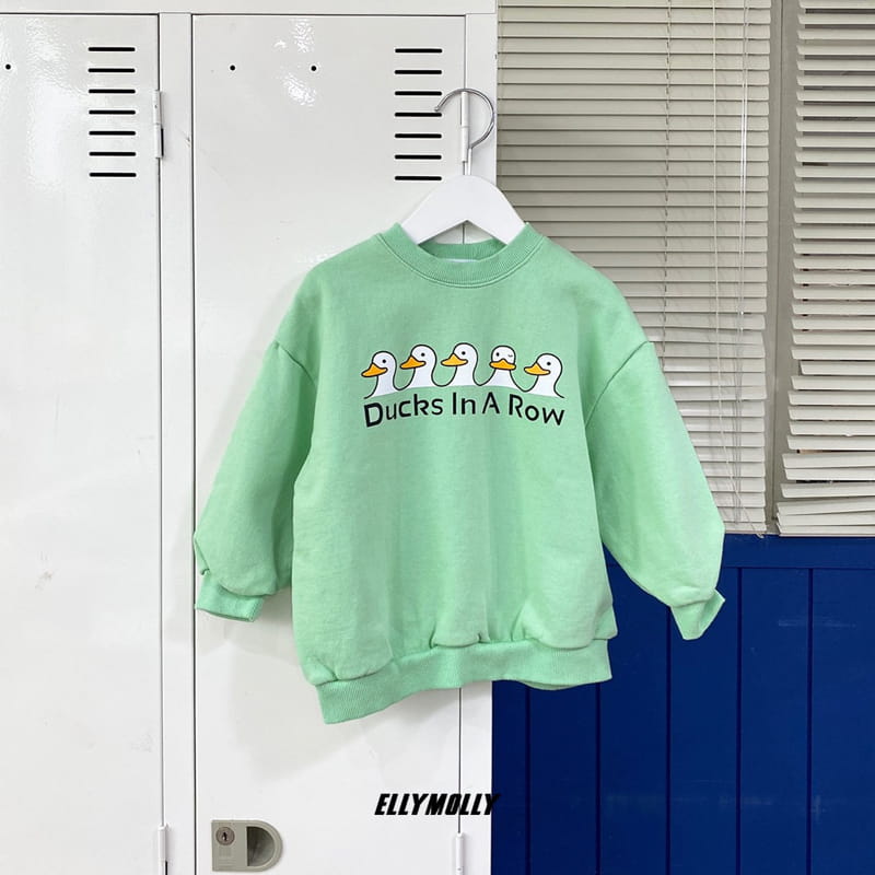 ELLYMOLLY - Korean Children Fashion - #Kfashion4kids - Duck Sweatshirt - 6