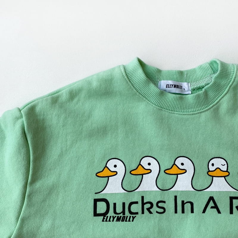 ELLYMOLLY - Korean Children Fashion - #Kfashion4kids - Duck Sweatshirt - 7