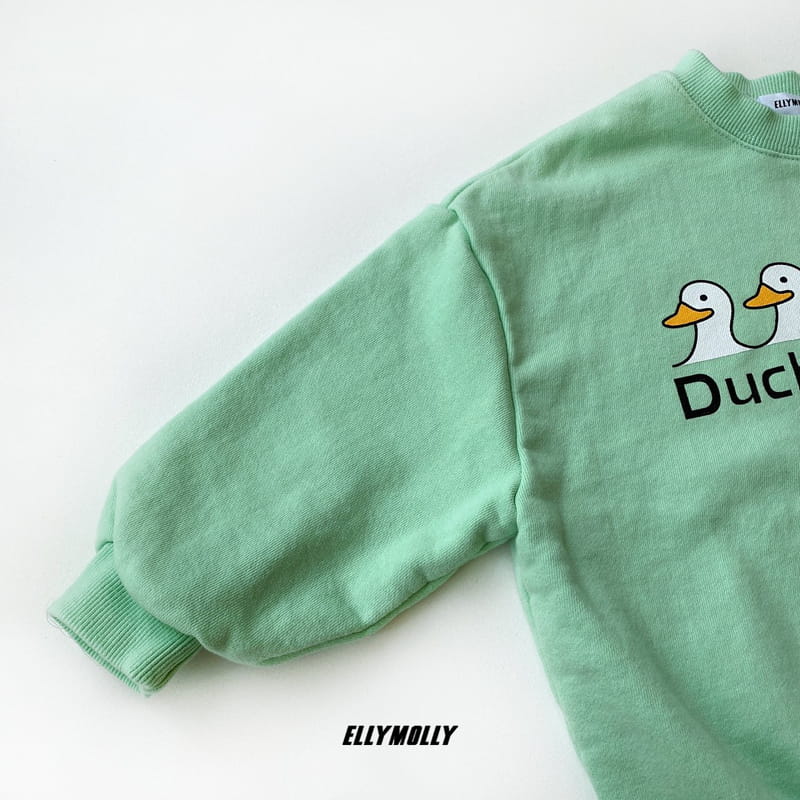 ELLYMOLLY - Korean Children Fashion - #Kfashion4kids - Duck Sweatshirt - 8